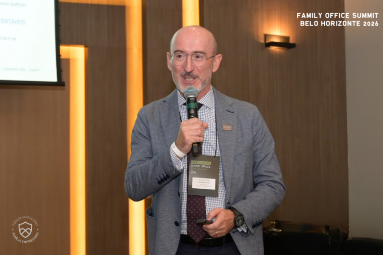 Alexandre Drabowicz fala sobre diversificação de investimentos no Family Office Summit Belo Horizonte 2026